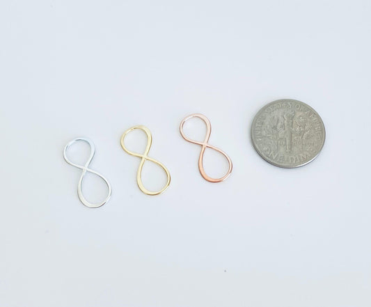 Sterling Silver Infinity Connector Charm