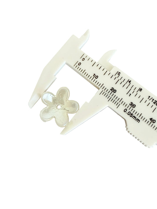 16mm 5-Petal Acrylic Flower Beads • Random Mix Color Flower Petal Beads for Jewelry Making & Crafts