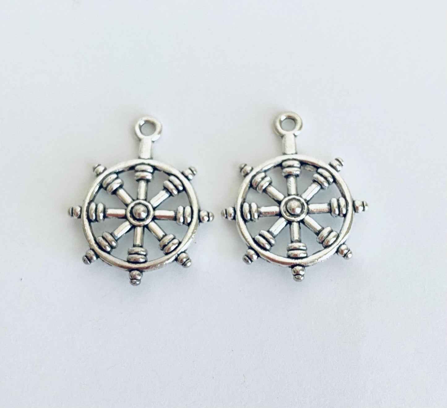 Ship Wheel Charm