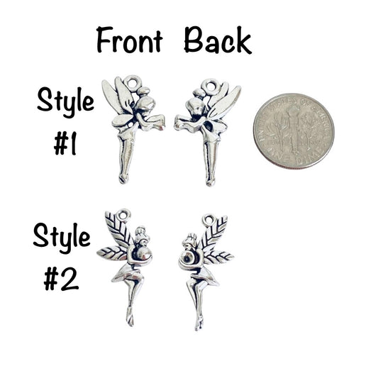 Base Metal Small Fairy Charms