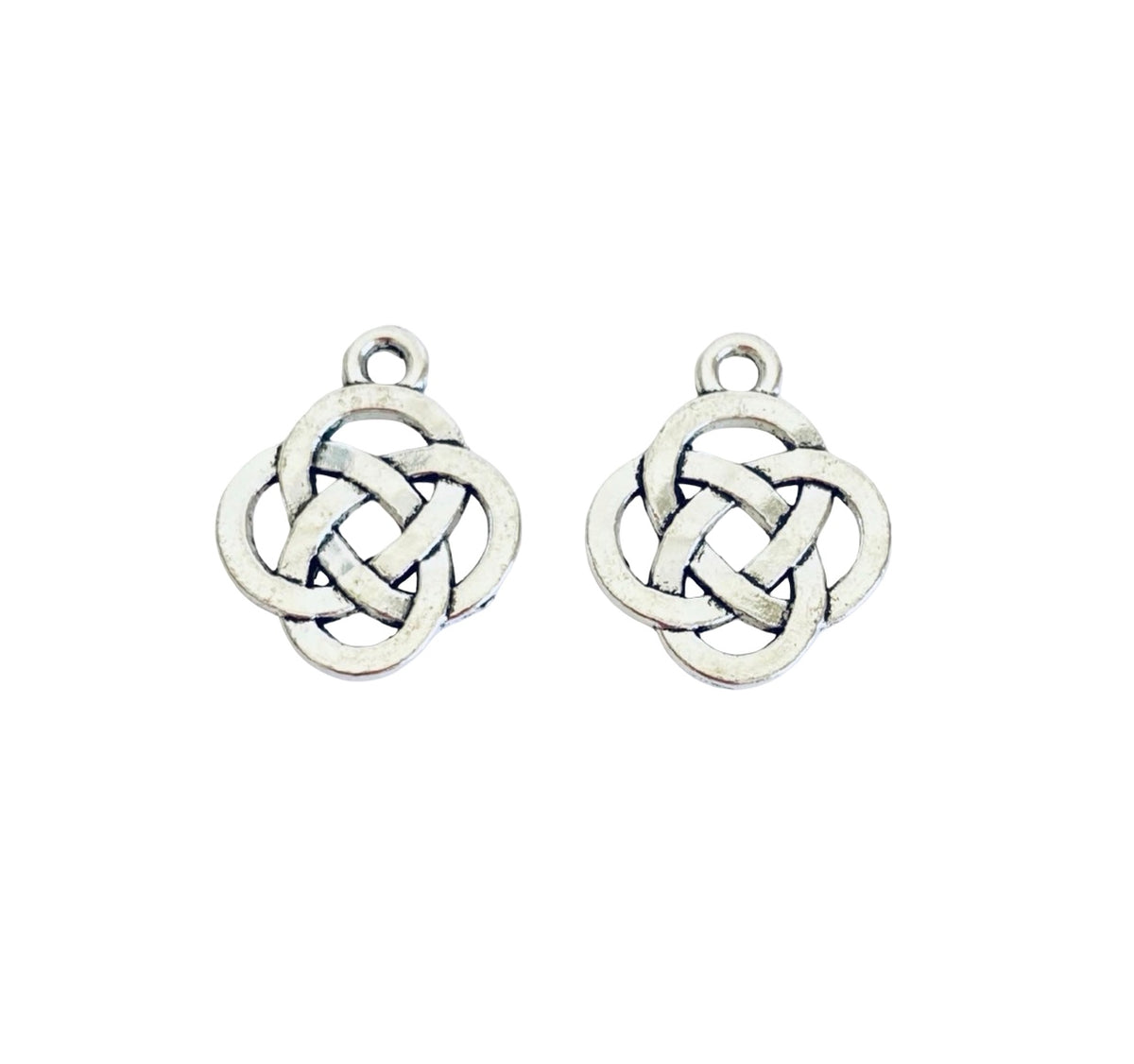 Base Metal Celtic Knot Charm