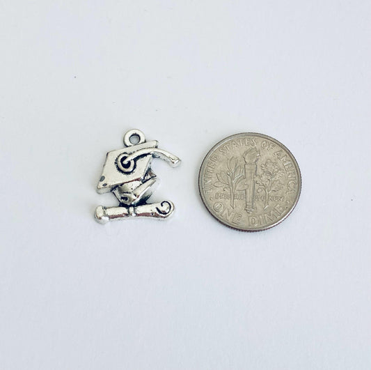 Small Graduation Cap Charm