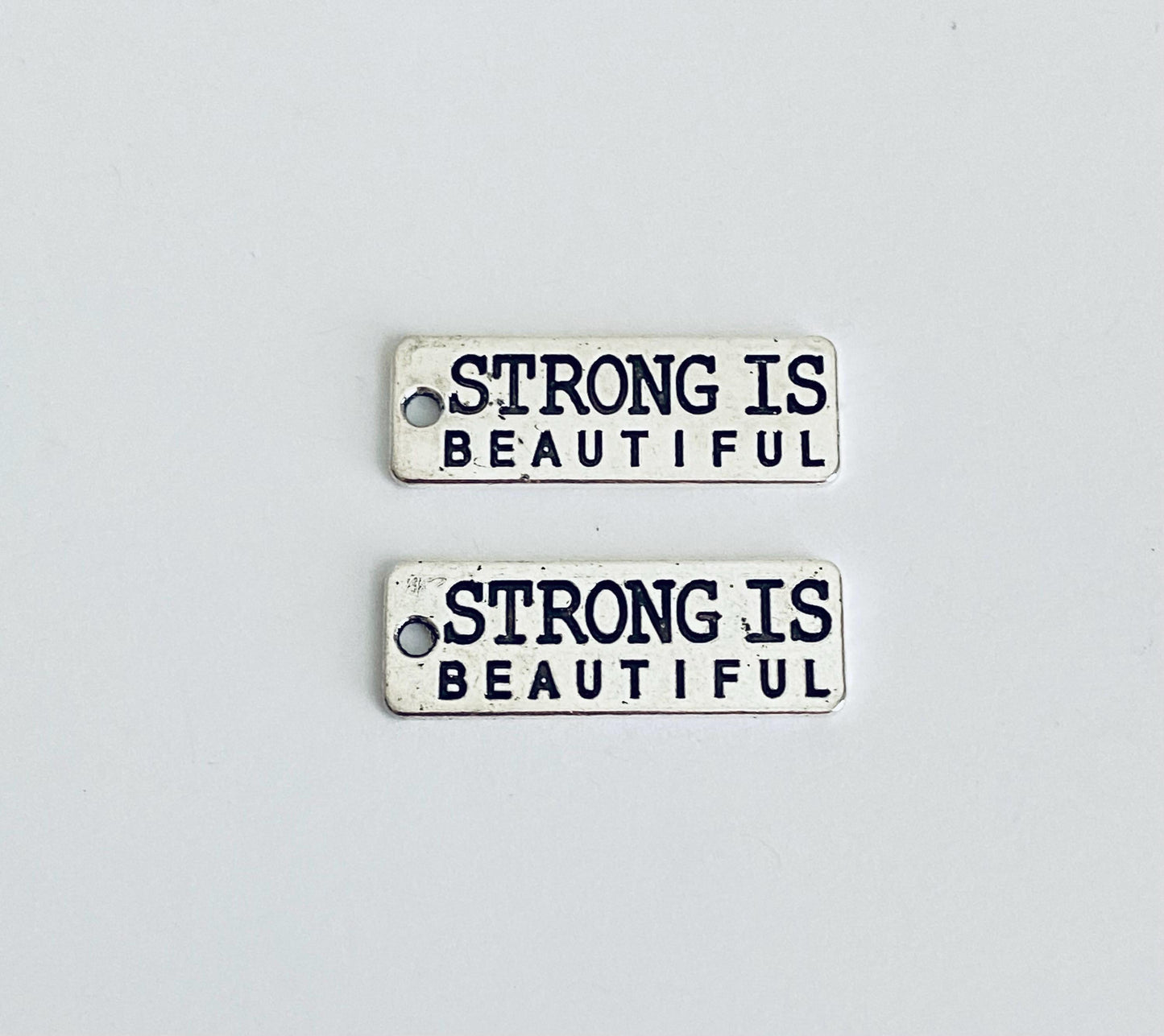 Strong Is Beautiful Charm