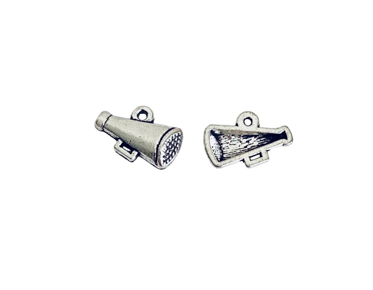 Base Metal Megaphone Charms