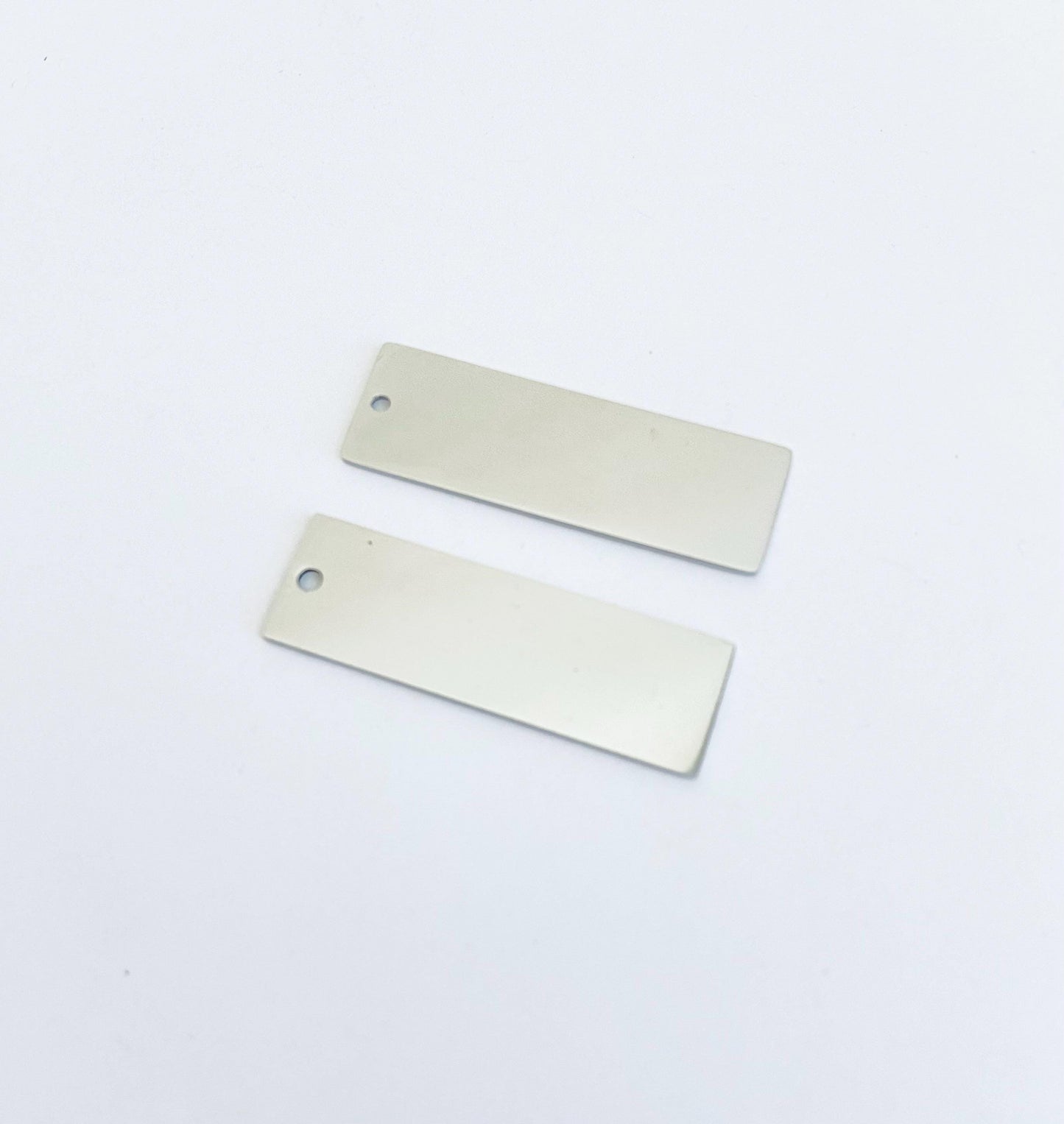 Engravable Stainless Steel Long Bar (12mm x 38mm)