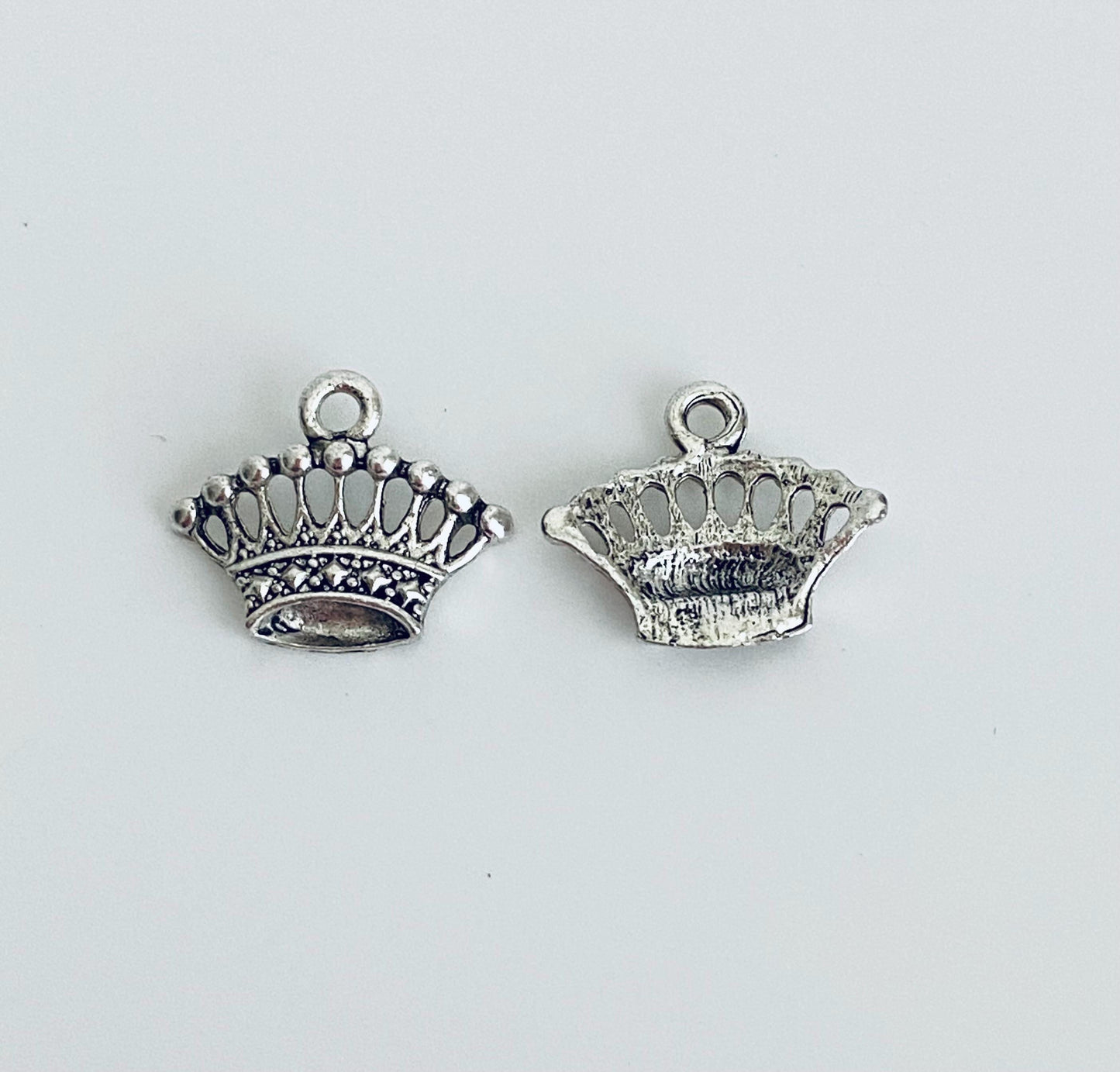 Base Metal Princess Tiara Charm