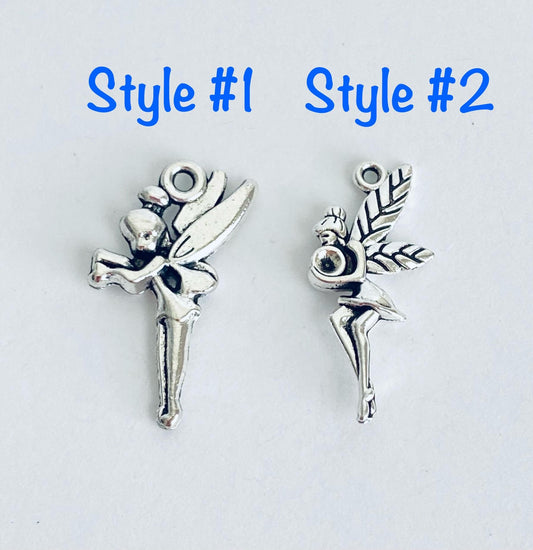 Base Metal Small Fairy Charm