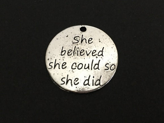 She believed she could, so she did Charm