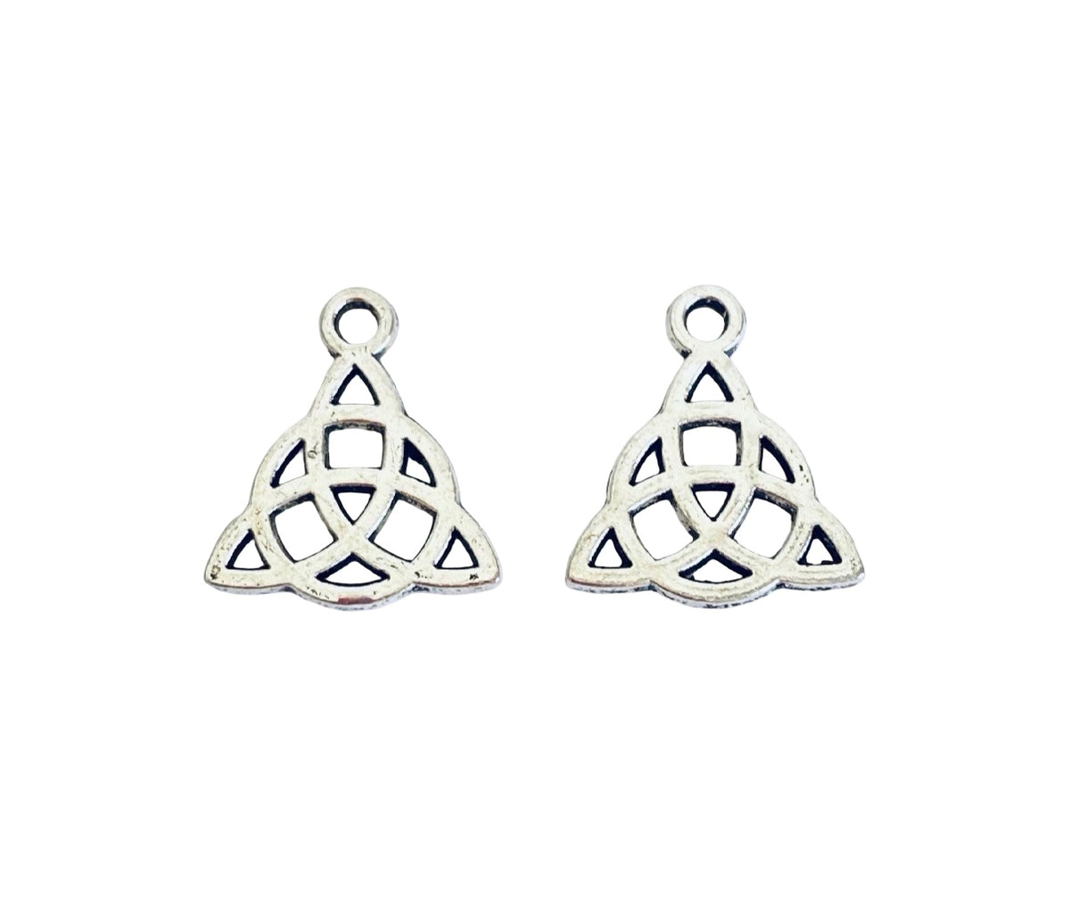 Base Metal Small Celtic Knot Charm