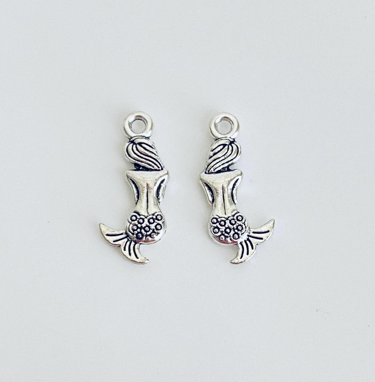 Tiny Mermaid Charm