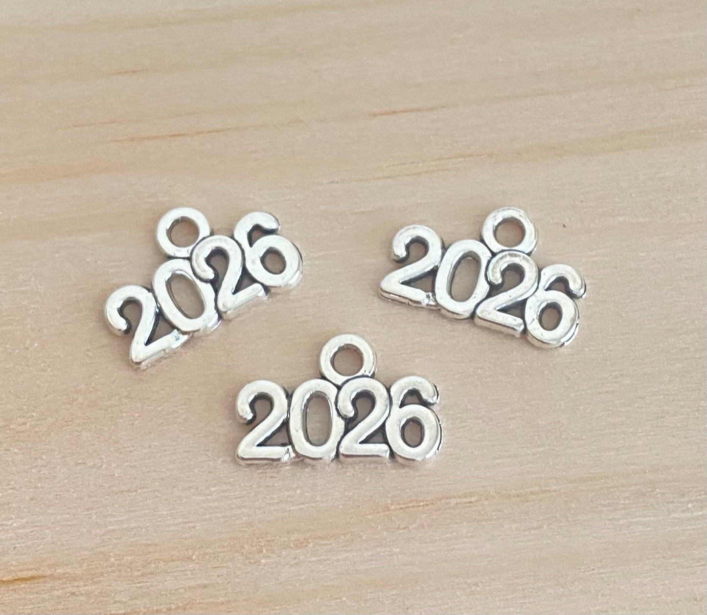 Tiny 2026 Year Charm