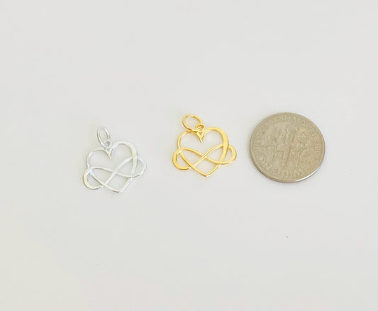 Sterling Silver Eternity Charm