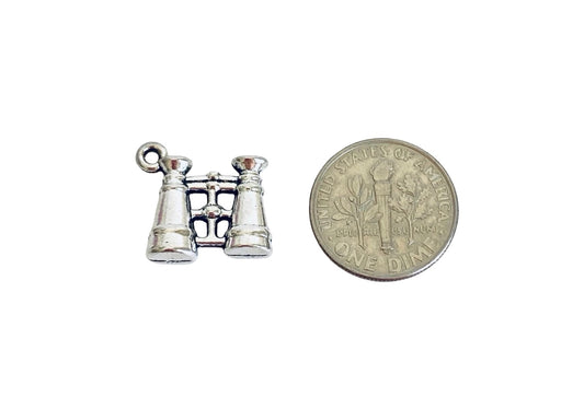 Base Metal Telescope Charm