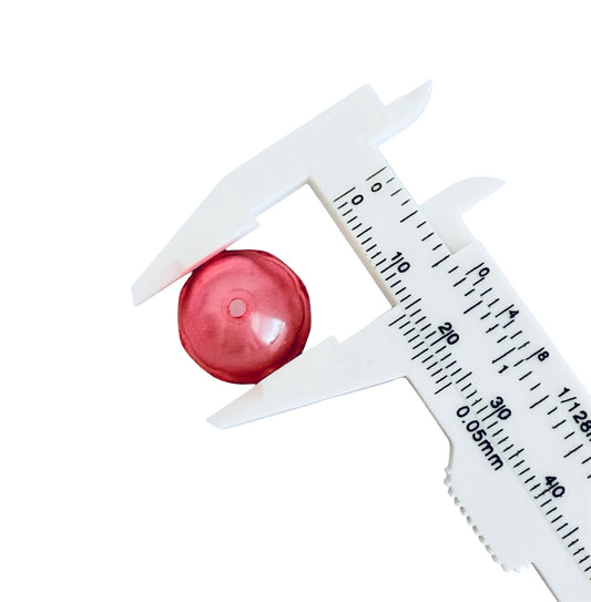 Acrylic Half Dome Beads • Random Mix Transparent Half Round Beads for Jewelry Making & Crafts