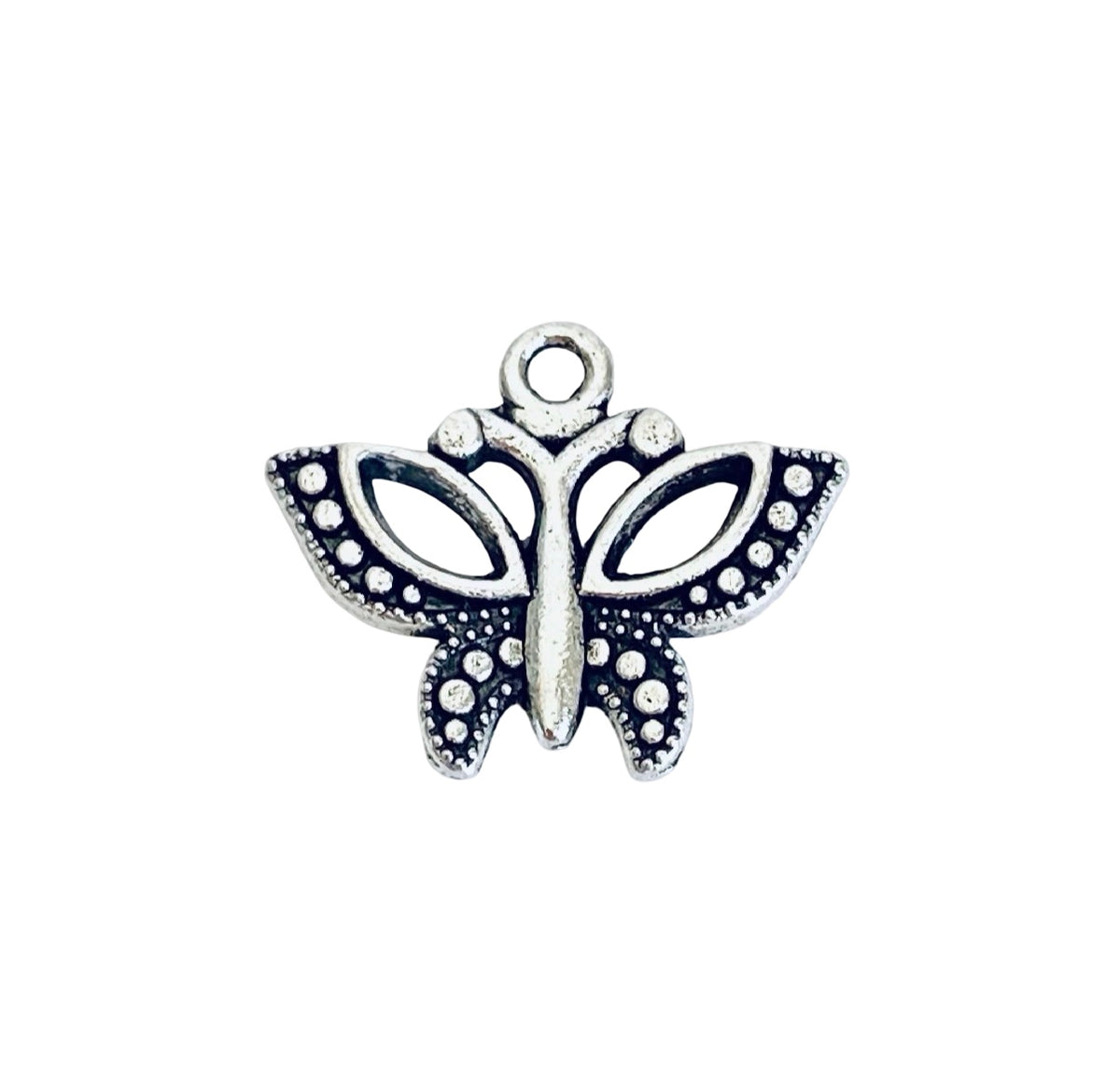 Base Metal Butterfly Charm