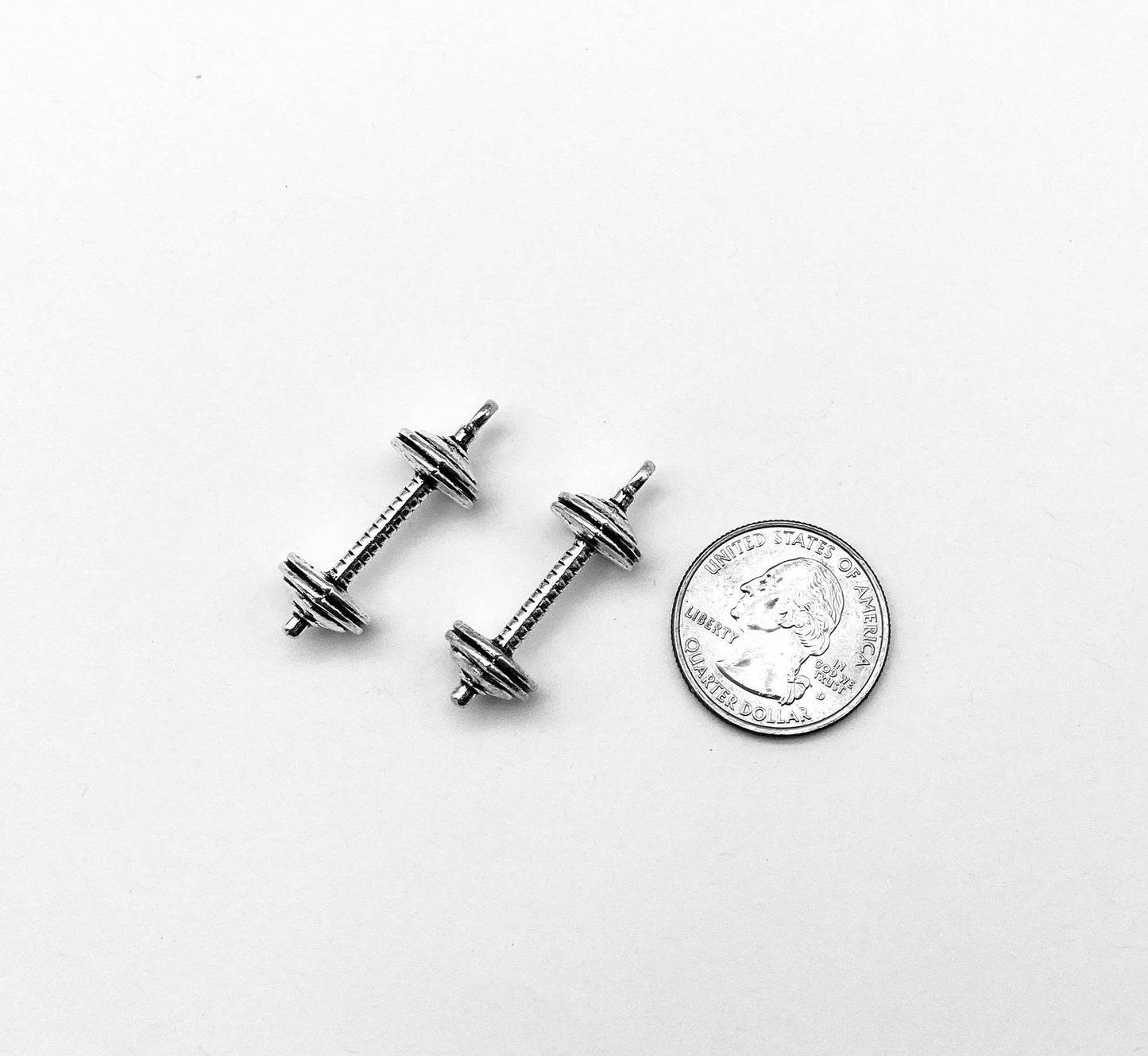 Large Dumbbell Charm