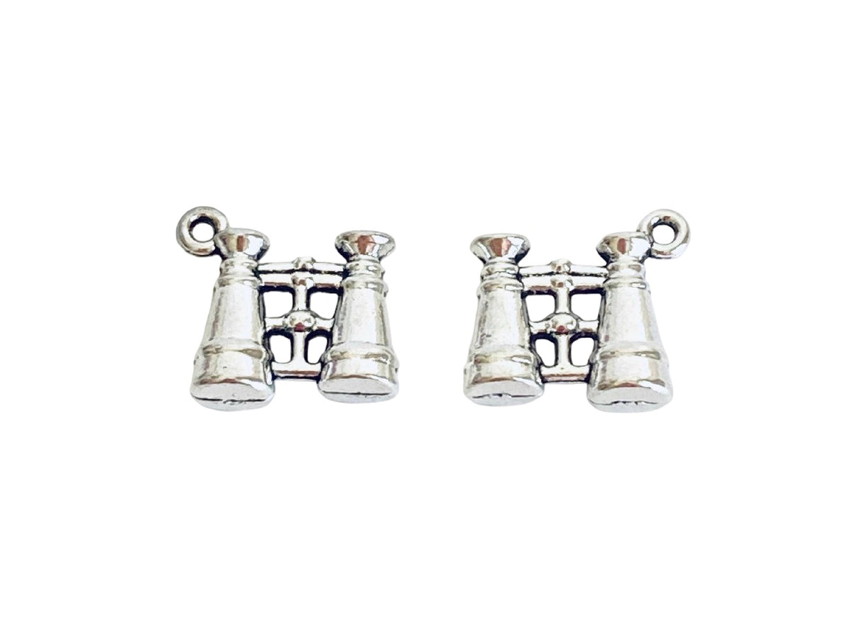 Base Metal Telescope Charm