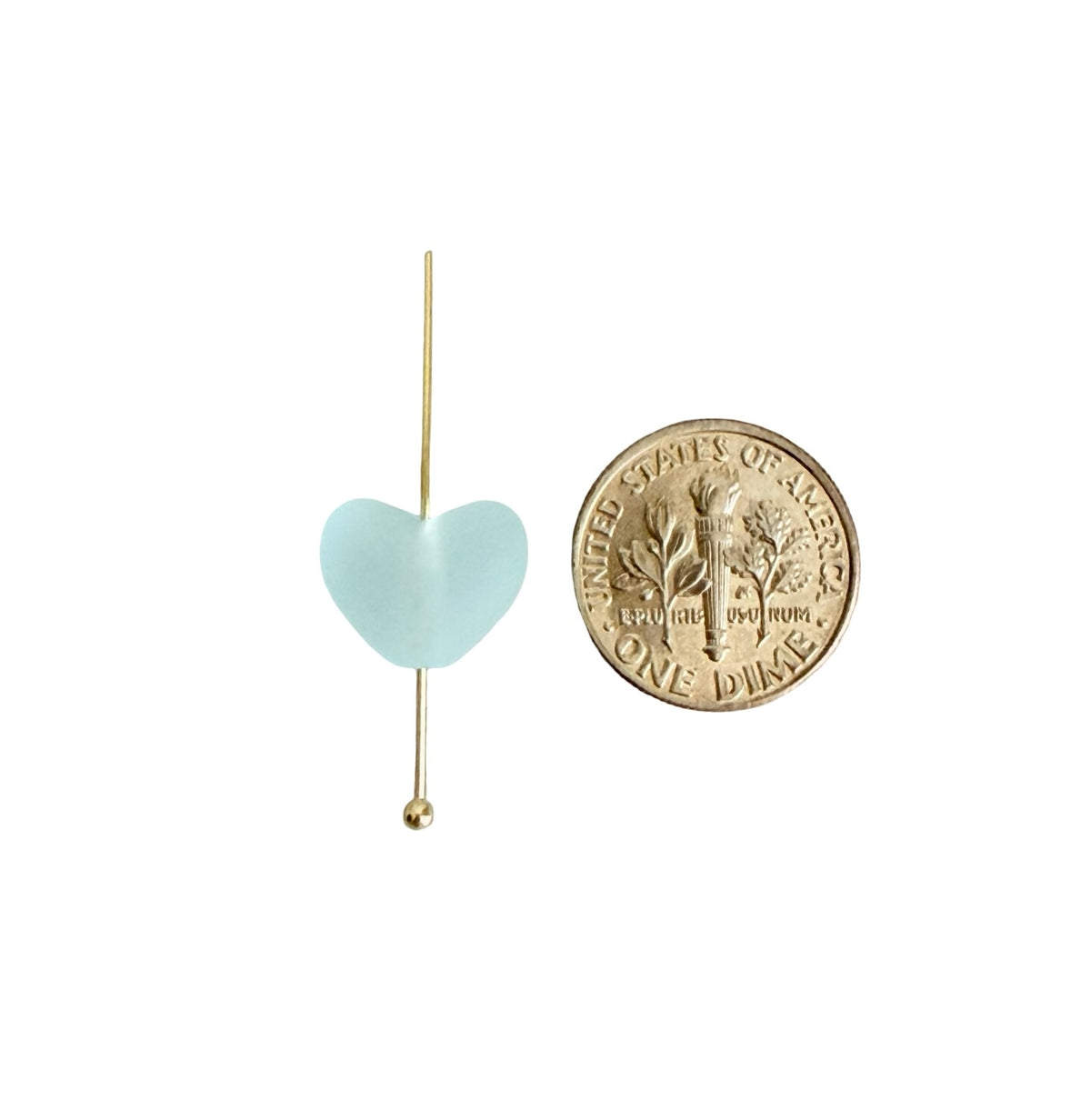Small Acrylic Puffy Heart Beads • Random Assortment of Matte Finish • Heart Beads for Jewelry Making