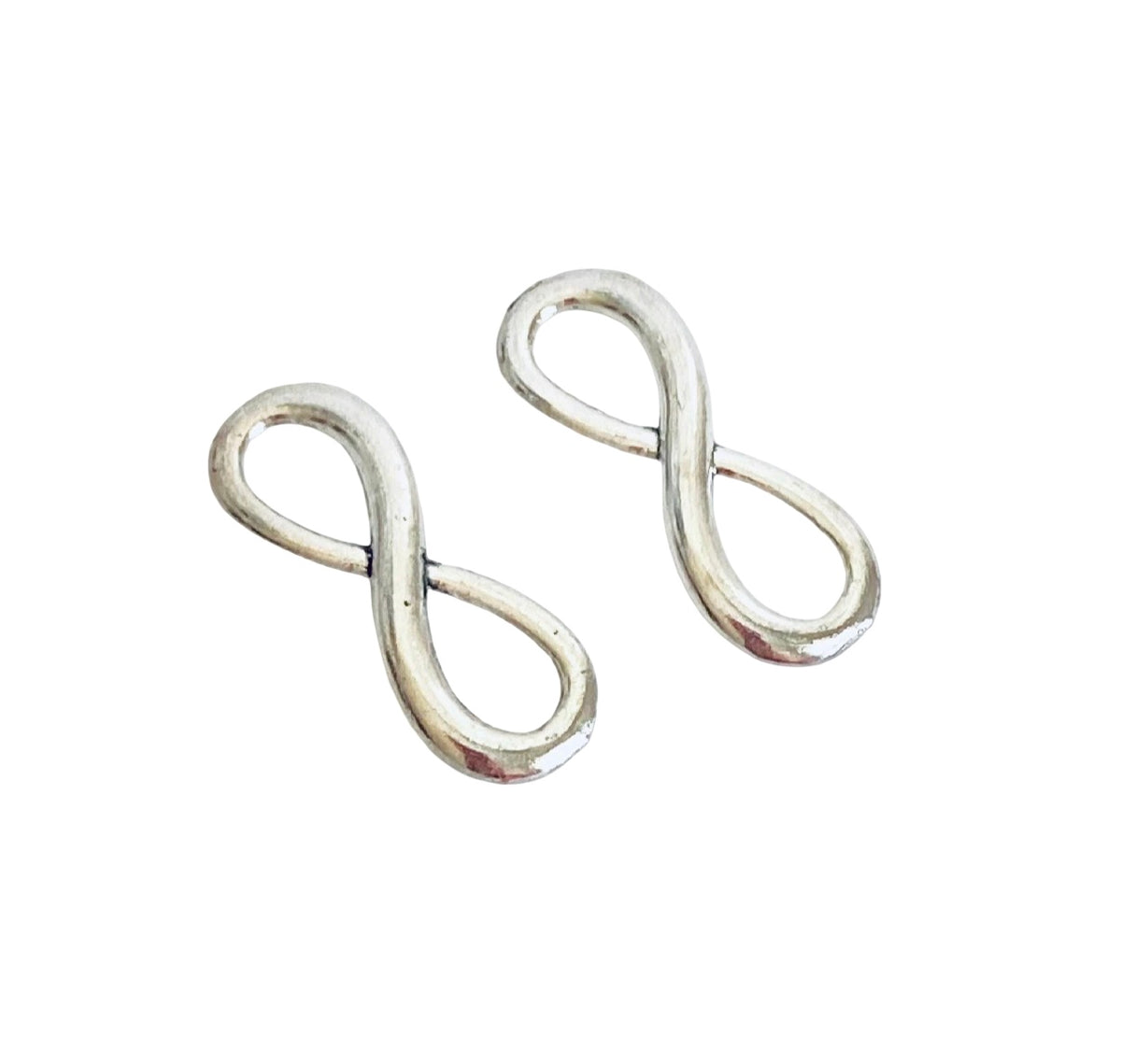 Base Metal Infinity Connector Charms