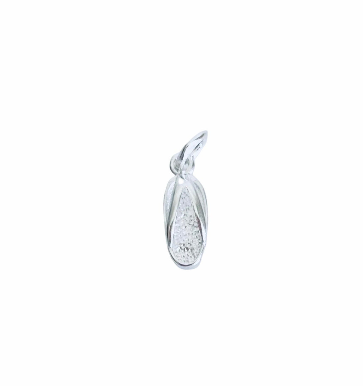 Sterling Silver Flip Flop Charm • Sold Individually