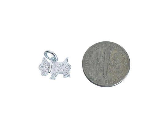 Sterling Silver Dog Charm • Dog Bone Charm • Sold Individually
