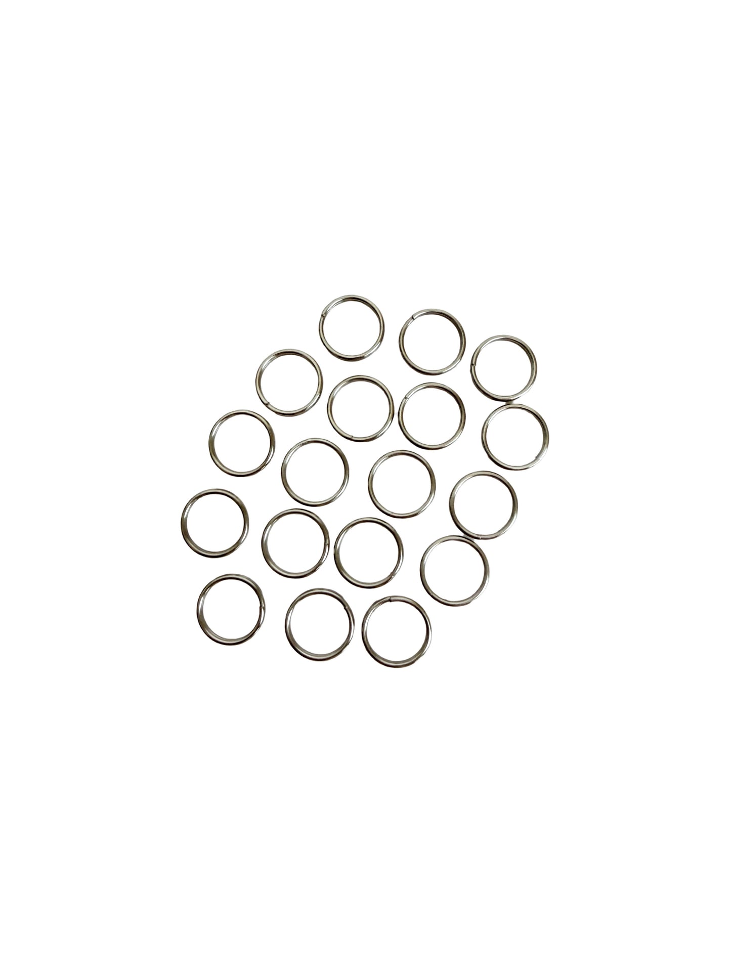 8mm Stainless Steel Thin Small Split Rings