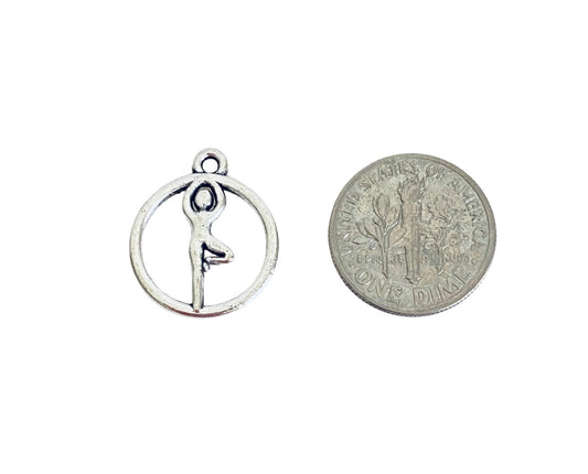 Base Metal Yoga Charms