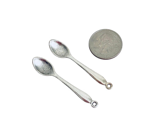 Base Metal Large Spoon Charm