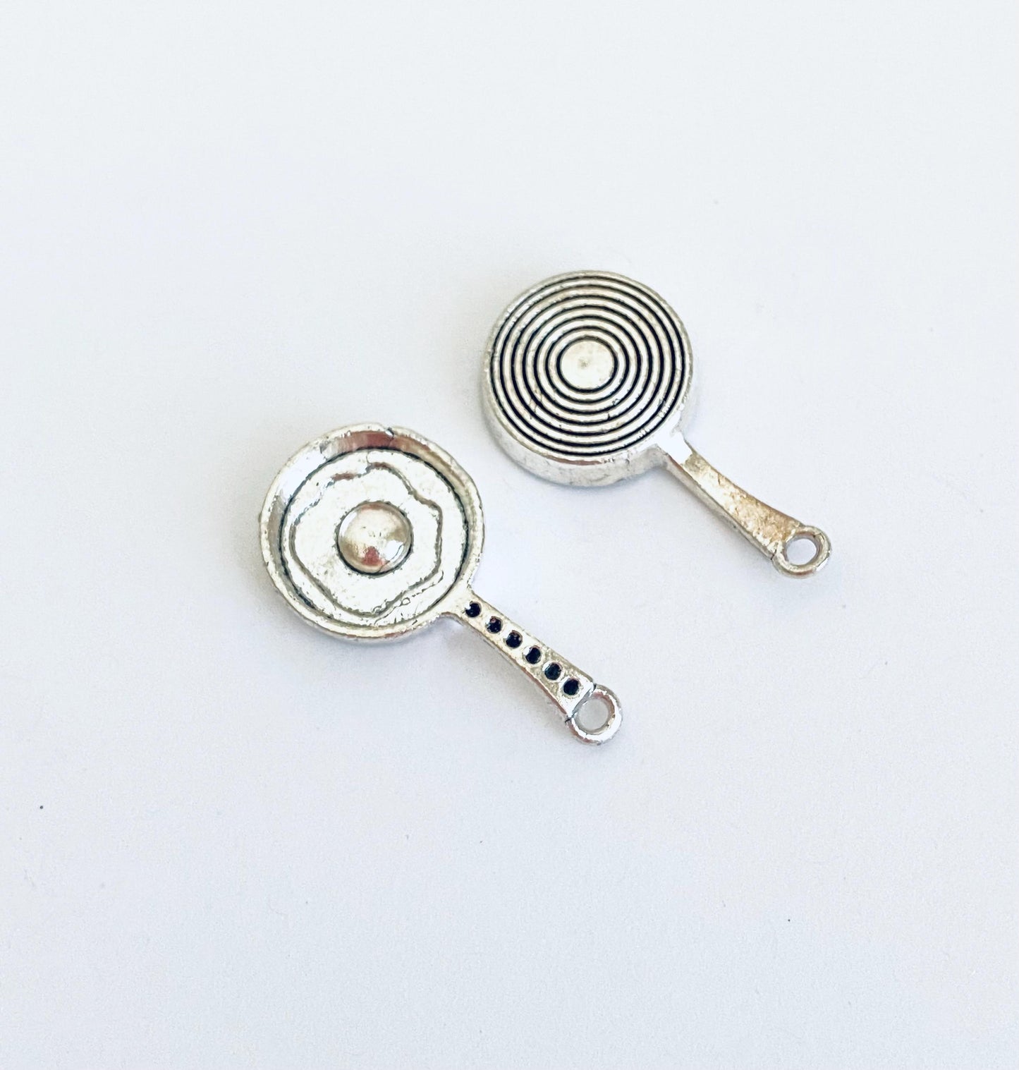 Frying Pan Egg Charm