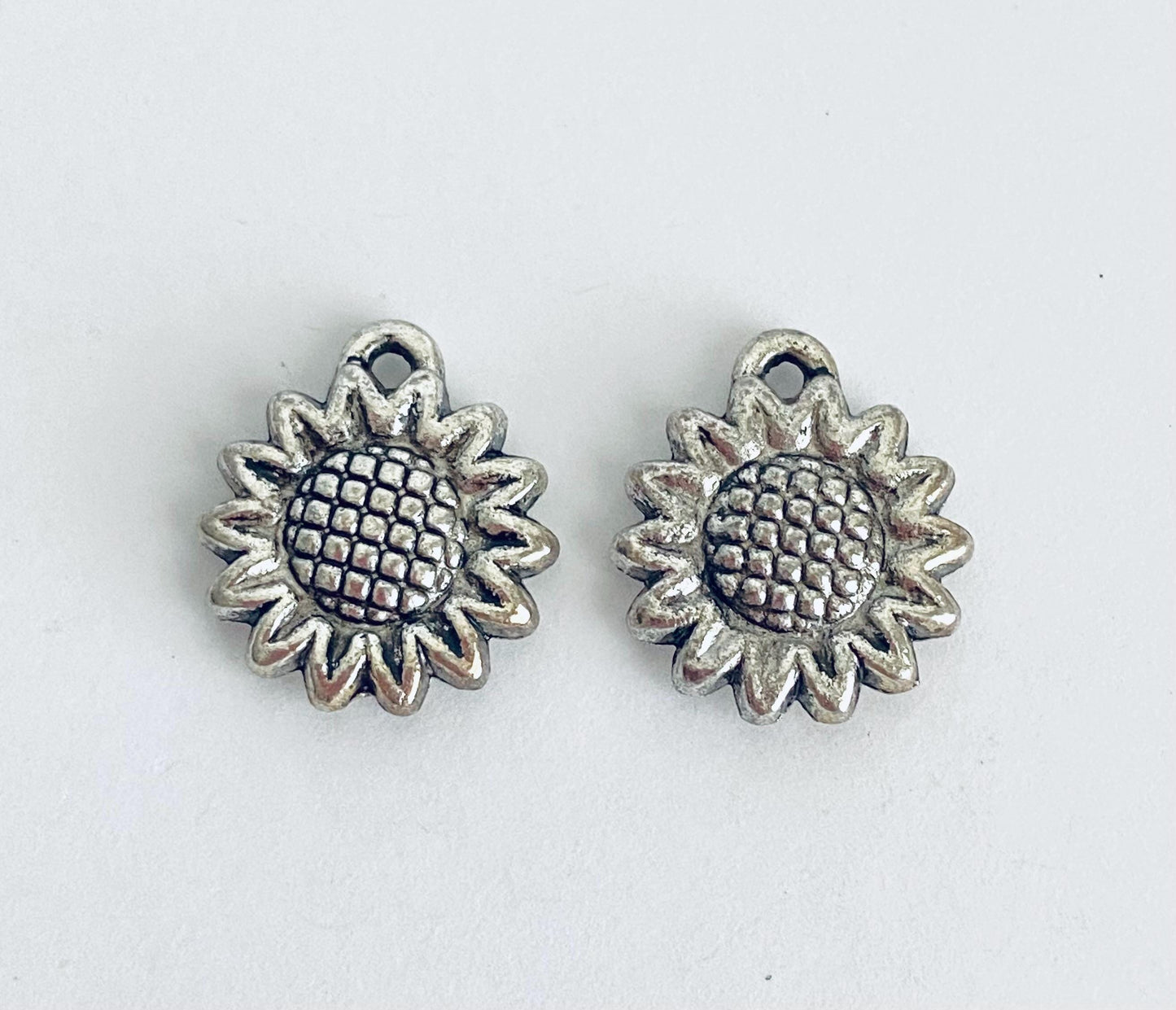 Small Sunflower Charm