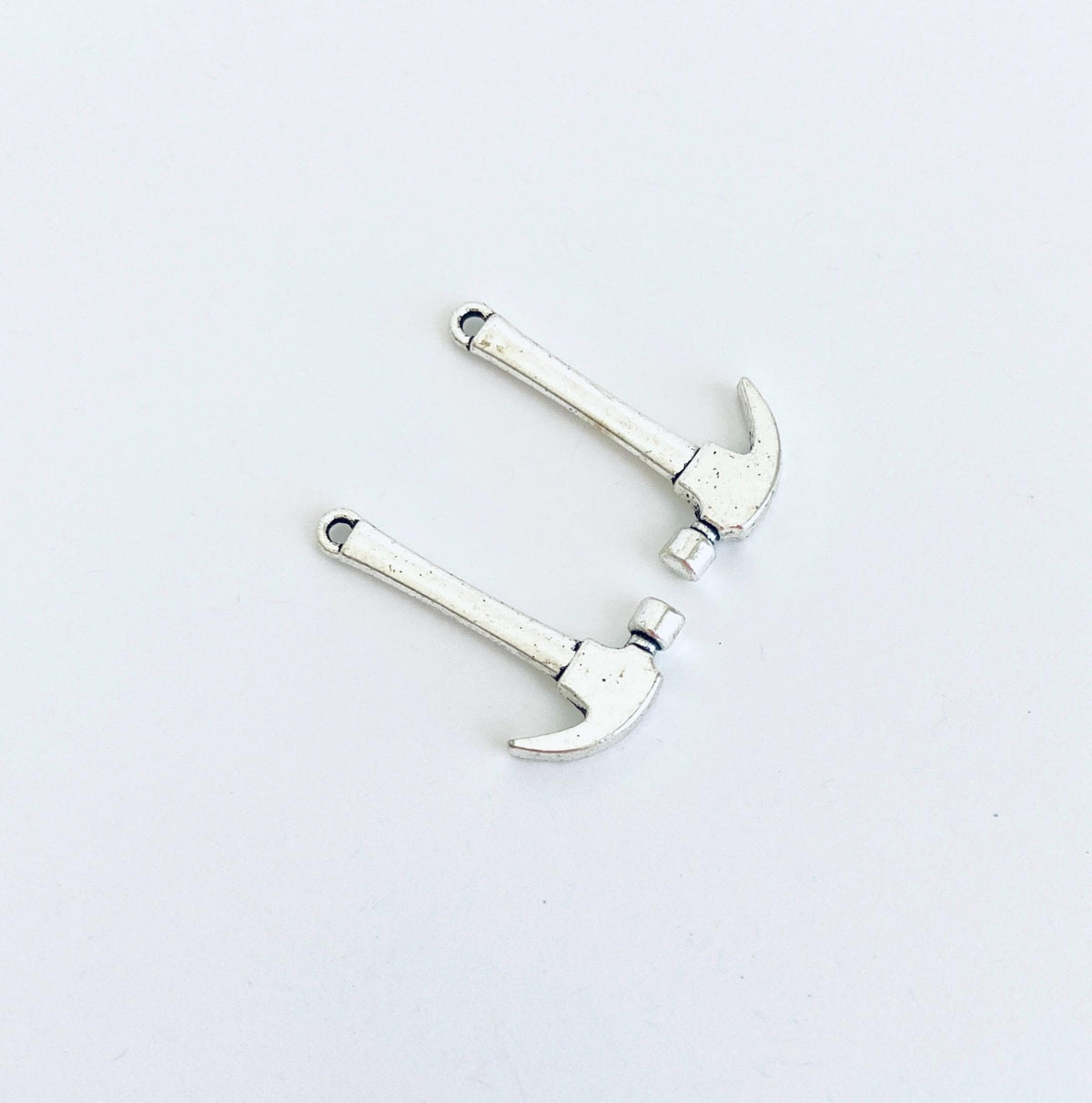Base Metal Small Hammer Charms