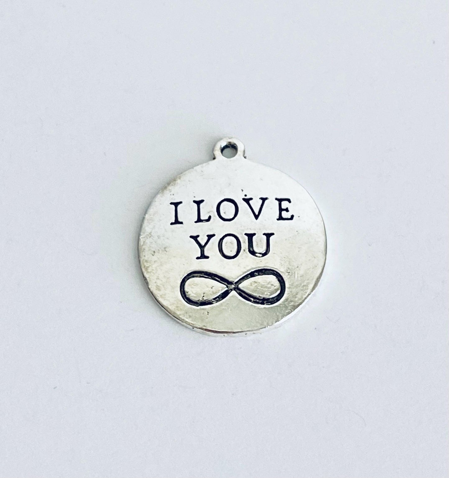 I Love You Infinity Charm