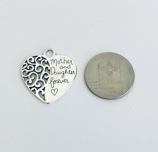 Mother and Daughter Forever Charm