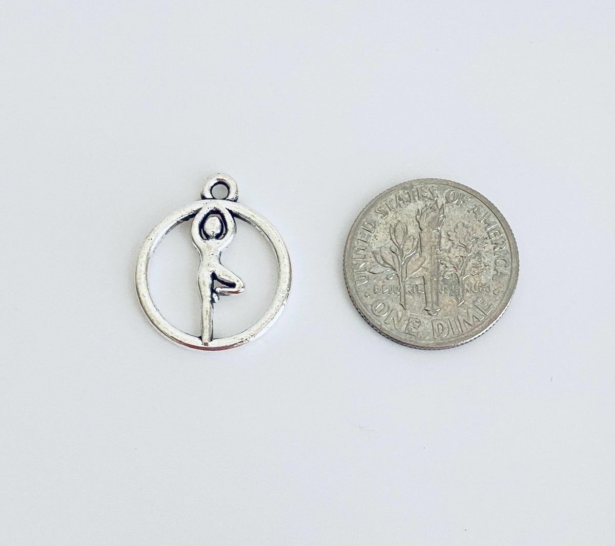 Base Metal Yoga Charms