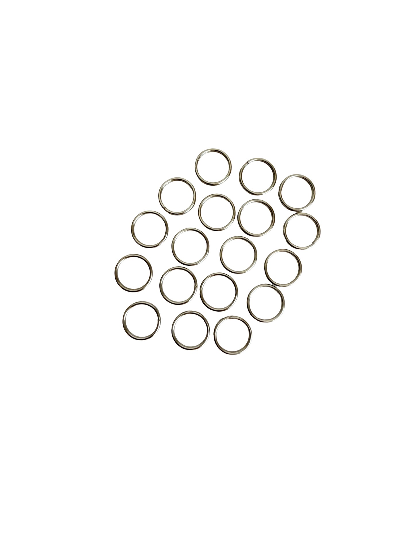 8mm Stainless Steel Thin Small Split Rings