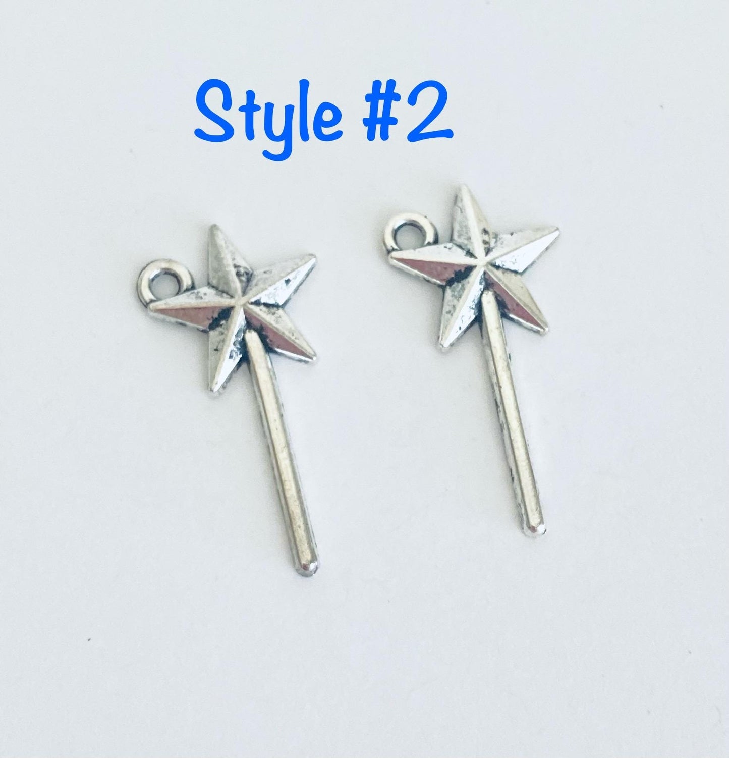 Base Metal Star Charm