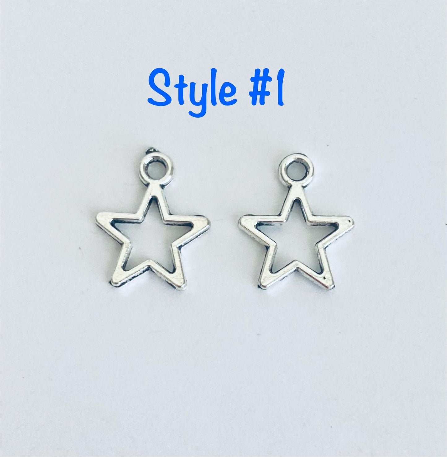 Base Metal Star Charm