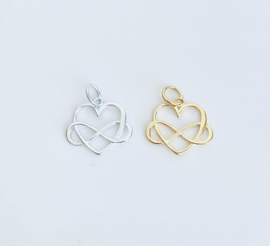 Sterling Silver Eternity Charm