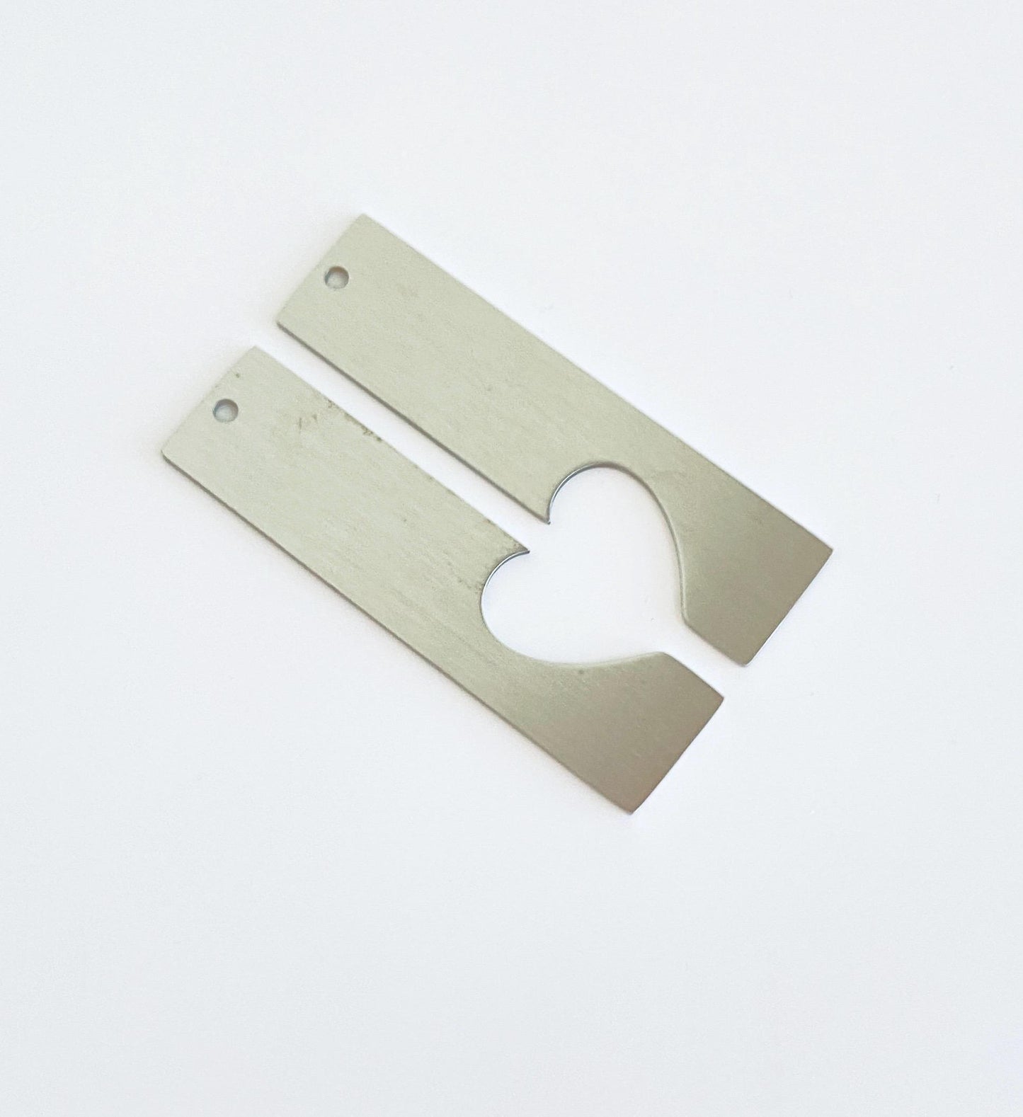 Engravable Stainless Steel Long Bar Blank (14mm x 56mm)