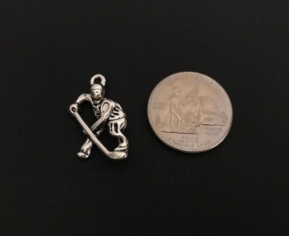 Hockey Player Charm