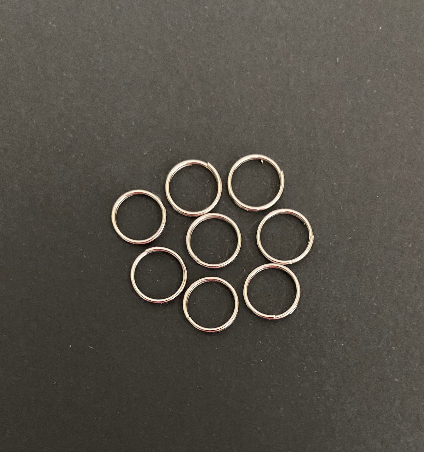 Thin Small Split Rings (8mm)