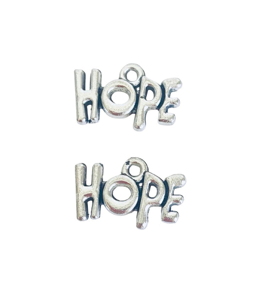 Base Metal Hope Charm