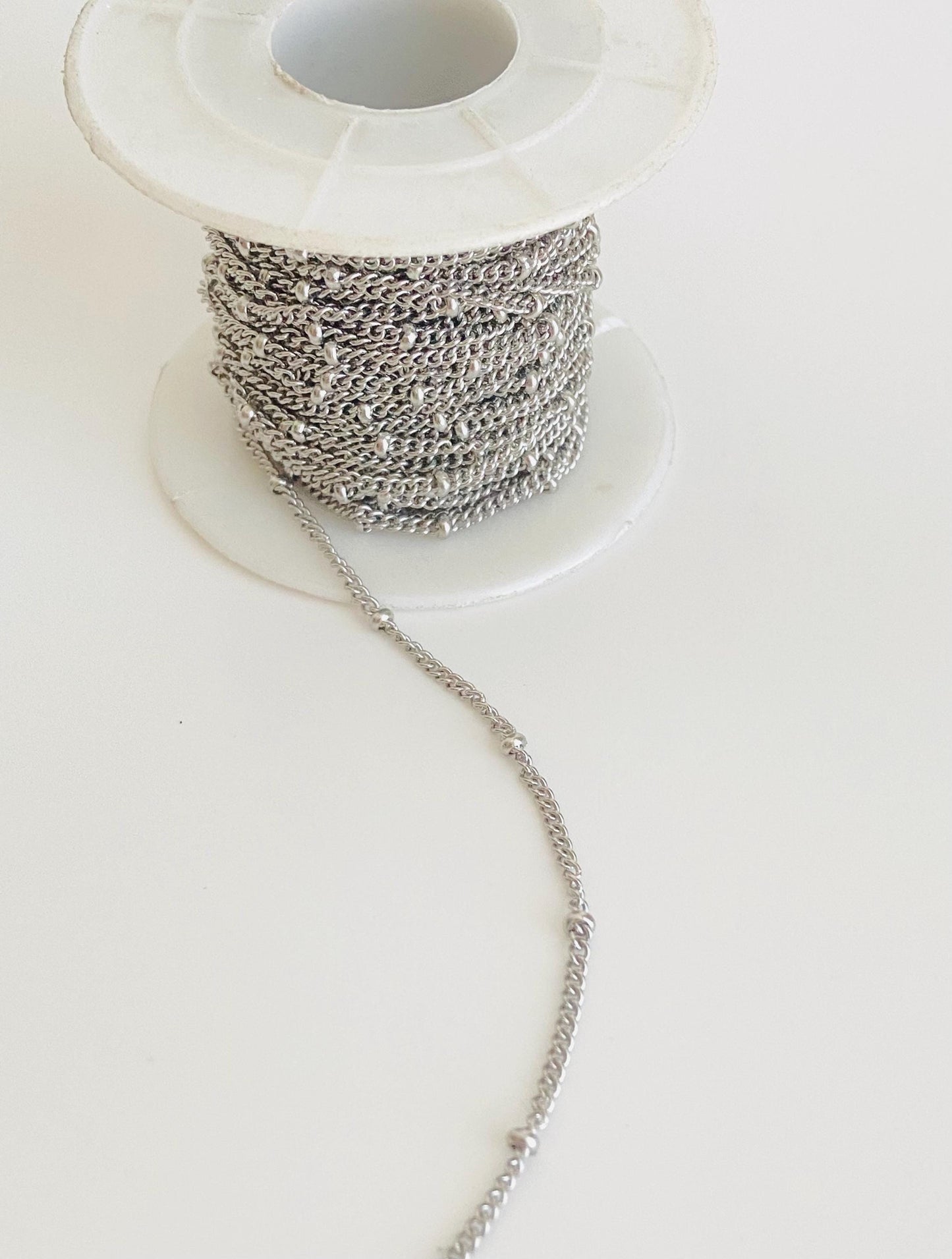 Stainless Steel Satellite Chain (Sold by Foot)