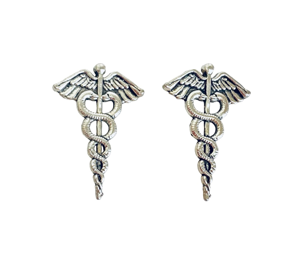 Base Metal Large Medical Charm