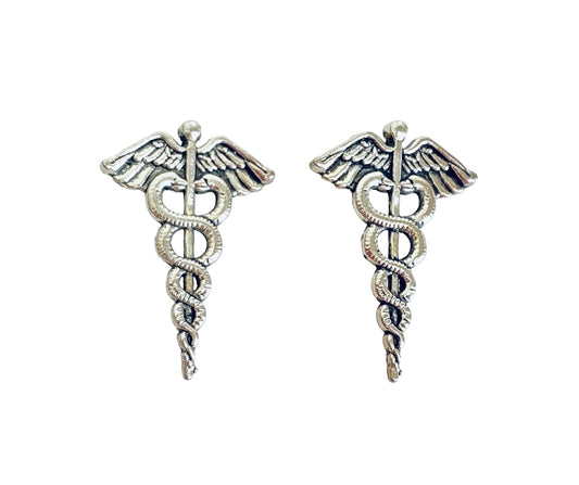 Base Metal Large Medical Charm