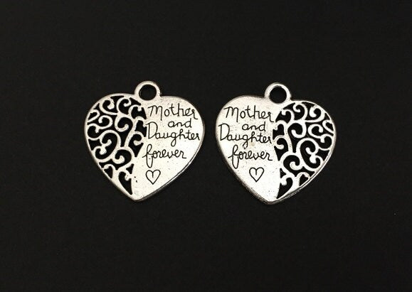 Mother and Daughter Forever Charm