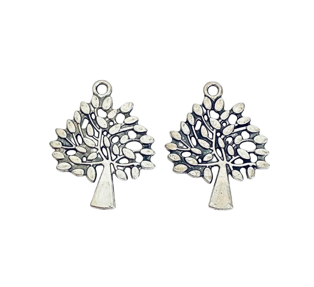 Base Metal Tree Charms (Small & Large Size)