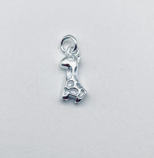 Sterling Silver Giraffe Charm