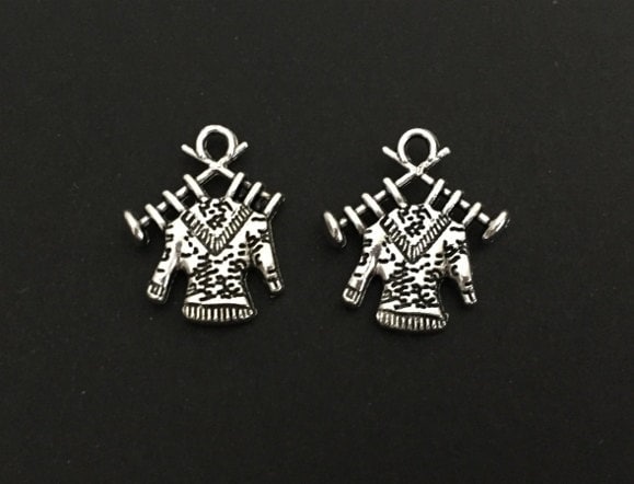 Sweater Knitting Charm