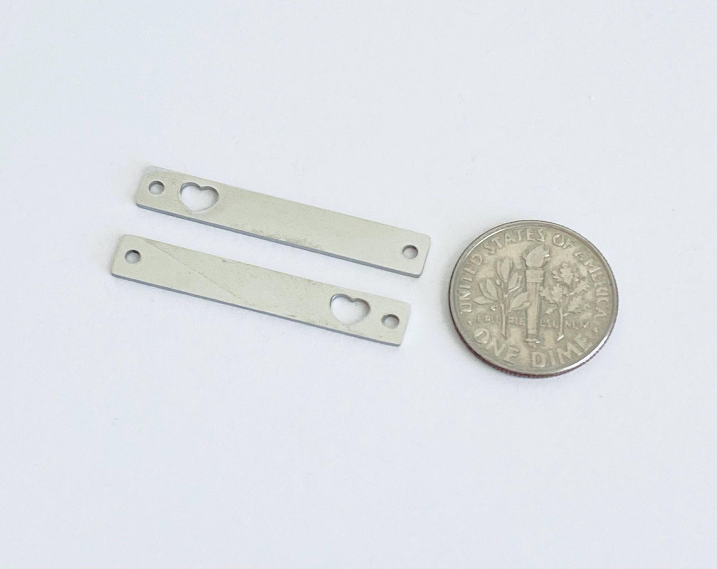 Stainless Steel Skinny Blank Bar (5x32mm)